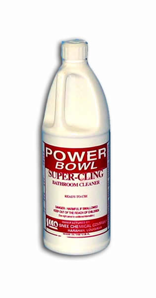 (image for) Super-Cling Bathroom Cleaner, case of 12 quarts